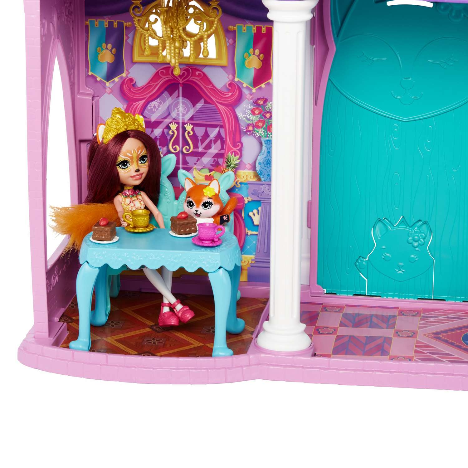 Дом для кукол Enchantimals Семья Бал в королевском замке с куклой, мебелью и аксессуарами GYJ17 GYJ17 - фото 12