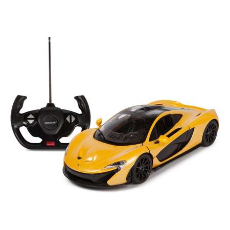 Машинка радиоуправляемая Rastar McLaren P1 1:14 Желтая