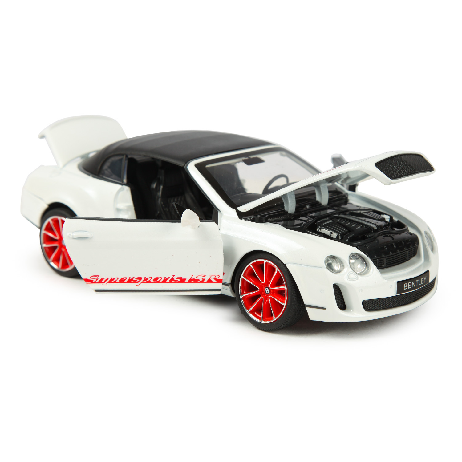 Машинка Mobicaro 1:24 Bentley Continental Supersports ISR Белая 68247A 68247A - фото 2