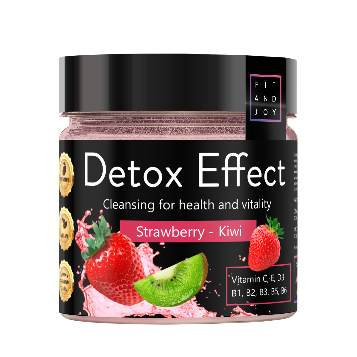 Сухая смесь FIT AND JOY Detox Effect Клубника Киви - фото 8