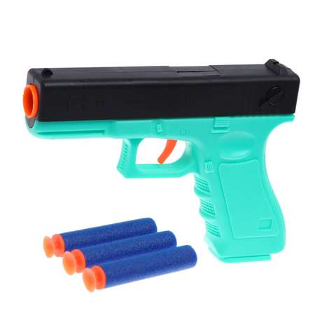 Пистолет игрушечный Sima-Land «Стандарт» трещотка стреляет мягкими пулями