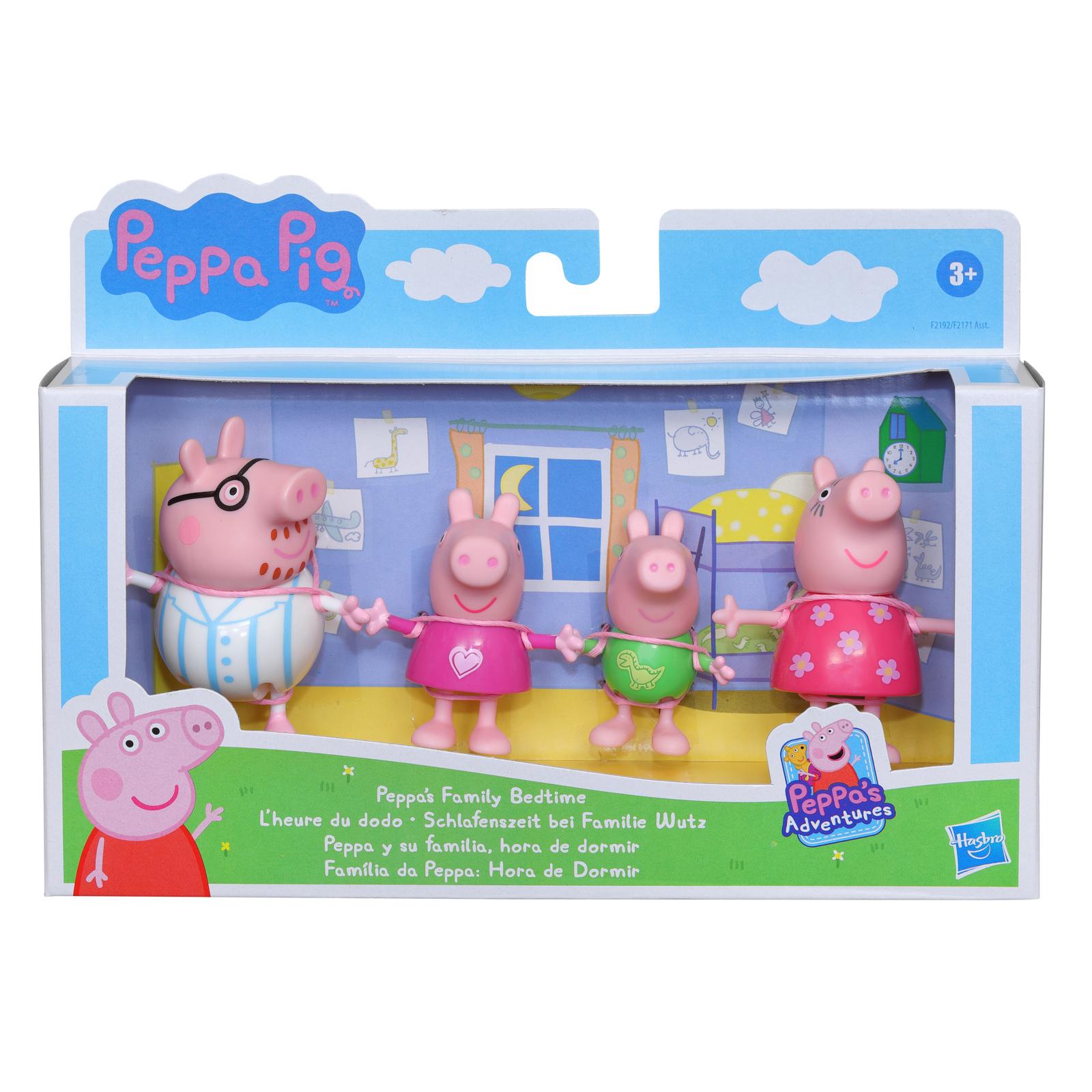 Набор игровой Peppa Pig Семья свинки Пеппы пижама F21925X0 купить по цене  799 ₽ в интернет-магазине Детский мир