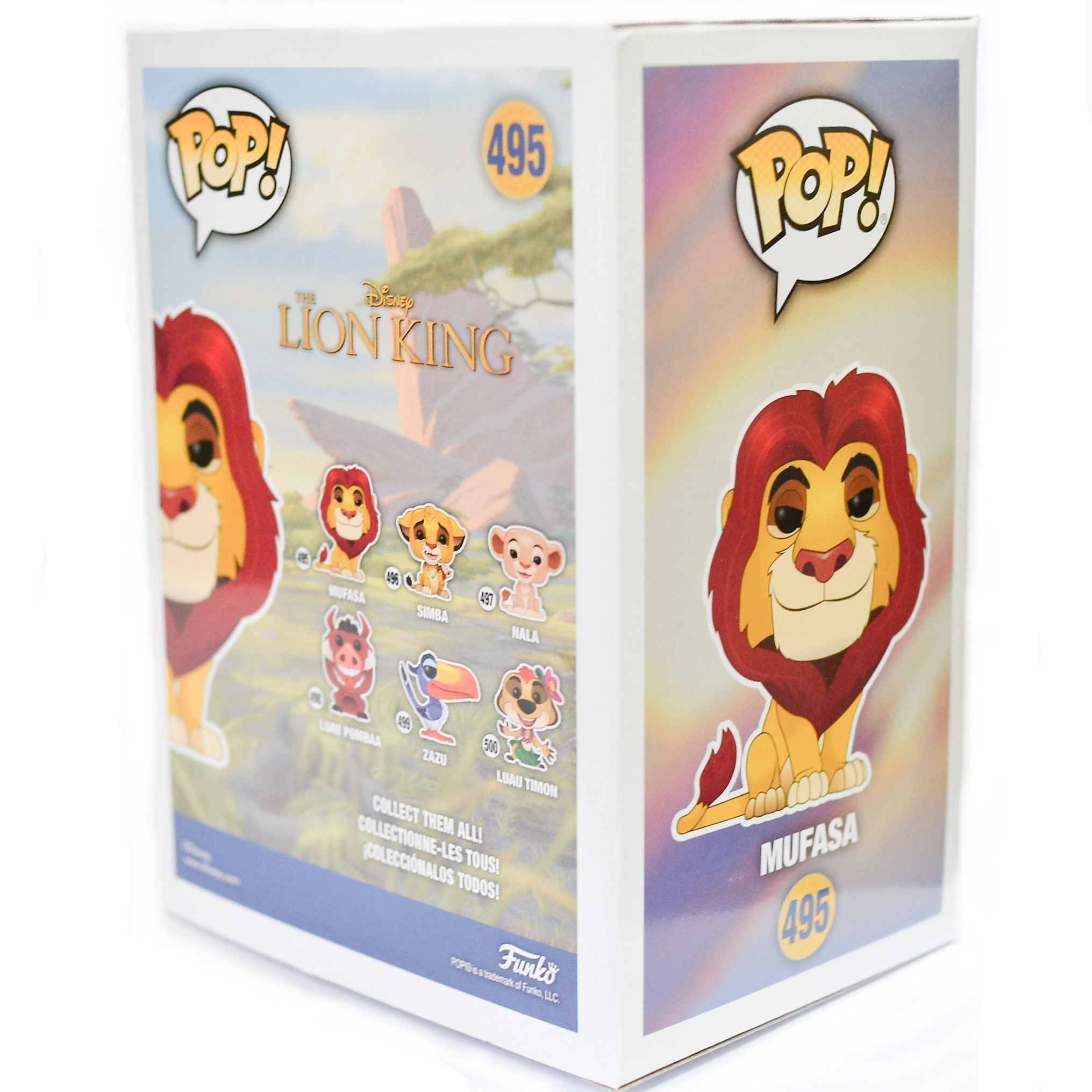 Фигурка Funko Funko Pop vinyl Disney Король лев Mufasa Fun1812 - фото 3