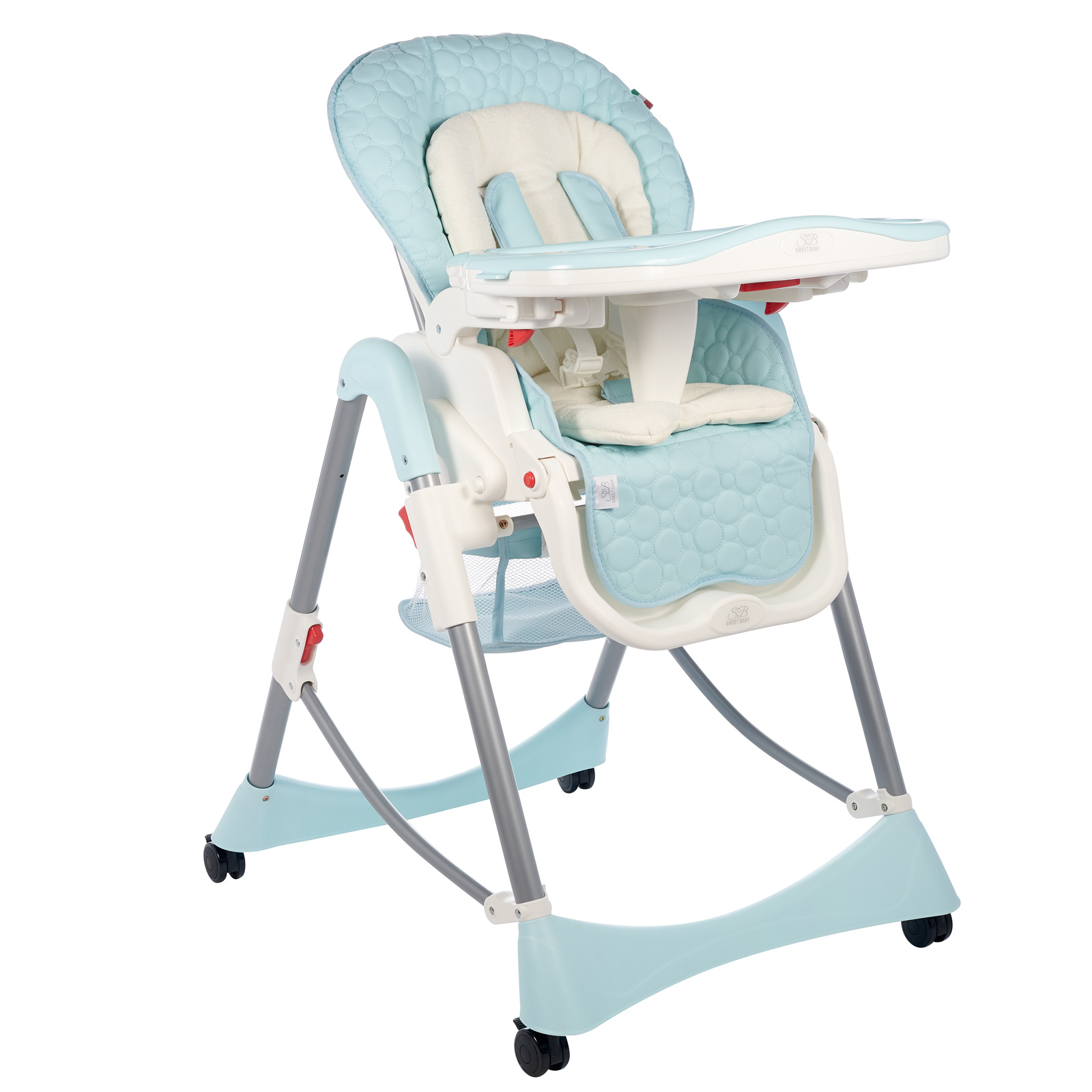 Стульчик для кормления Sweet Baby Royal Classic Blu - фото 1