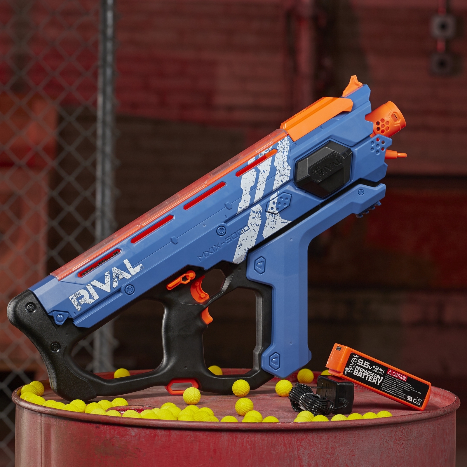 Игрушка Nerf Райвл персес MXIX 5000 Синий E48581210 - фото 10