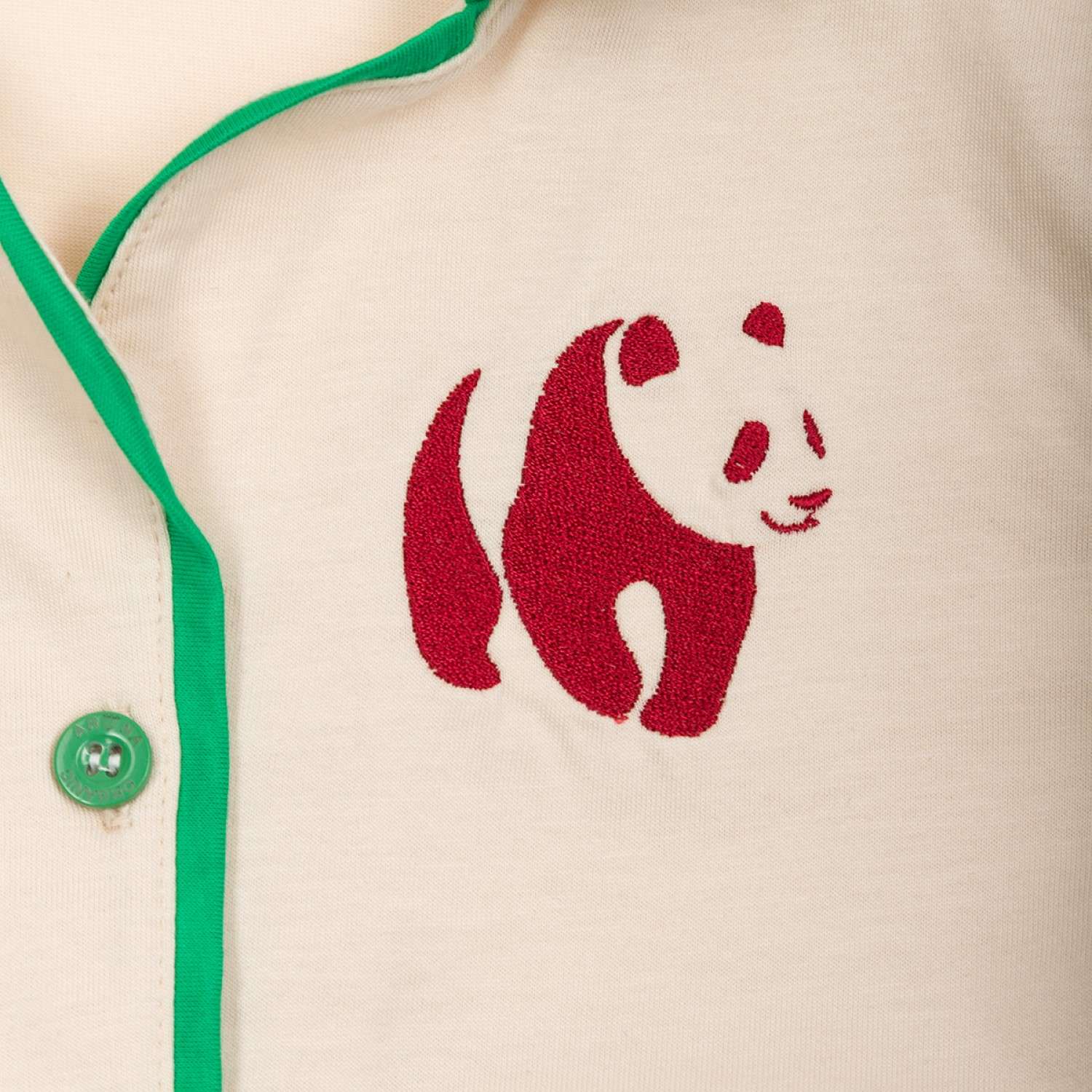 Пижама Aruna 5210 Пижама с рубашкой Панда красная - фото 3