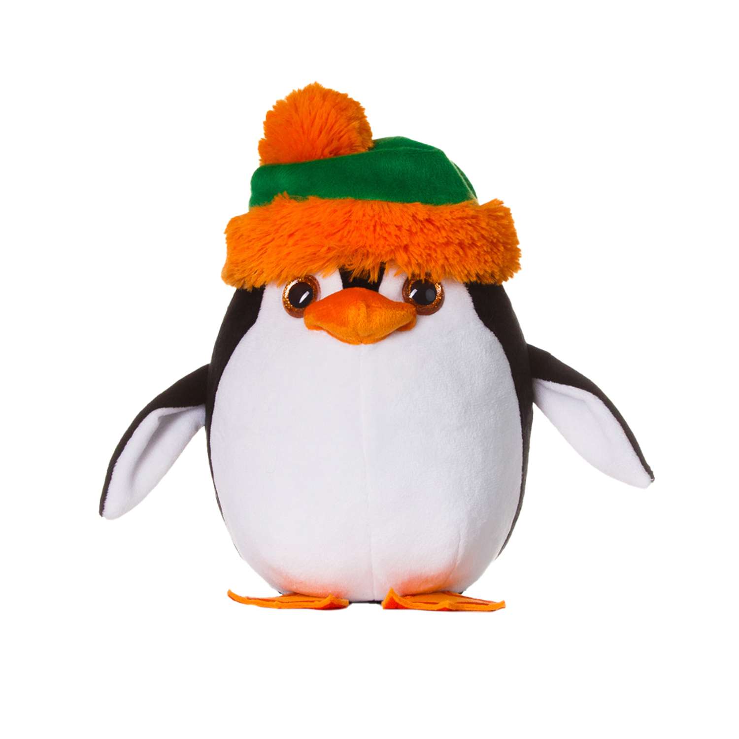 Мягкая игрушка МАЛЬВИНА Пингвин в Шапке 25 см - фото 1