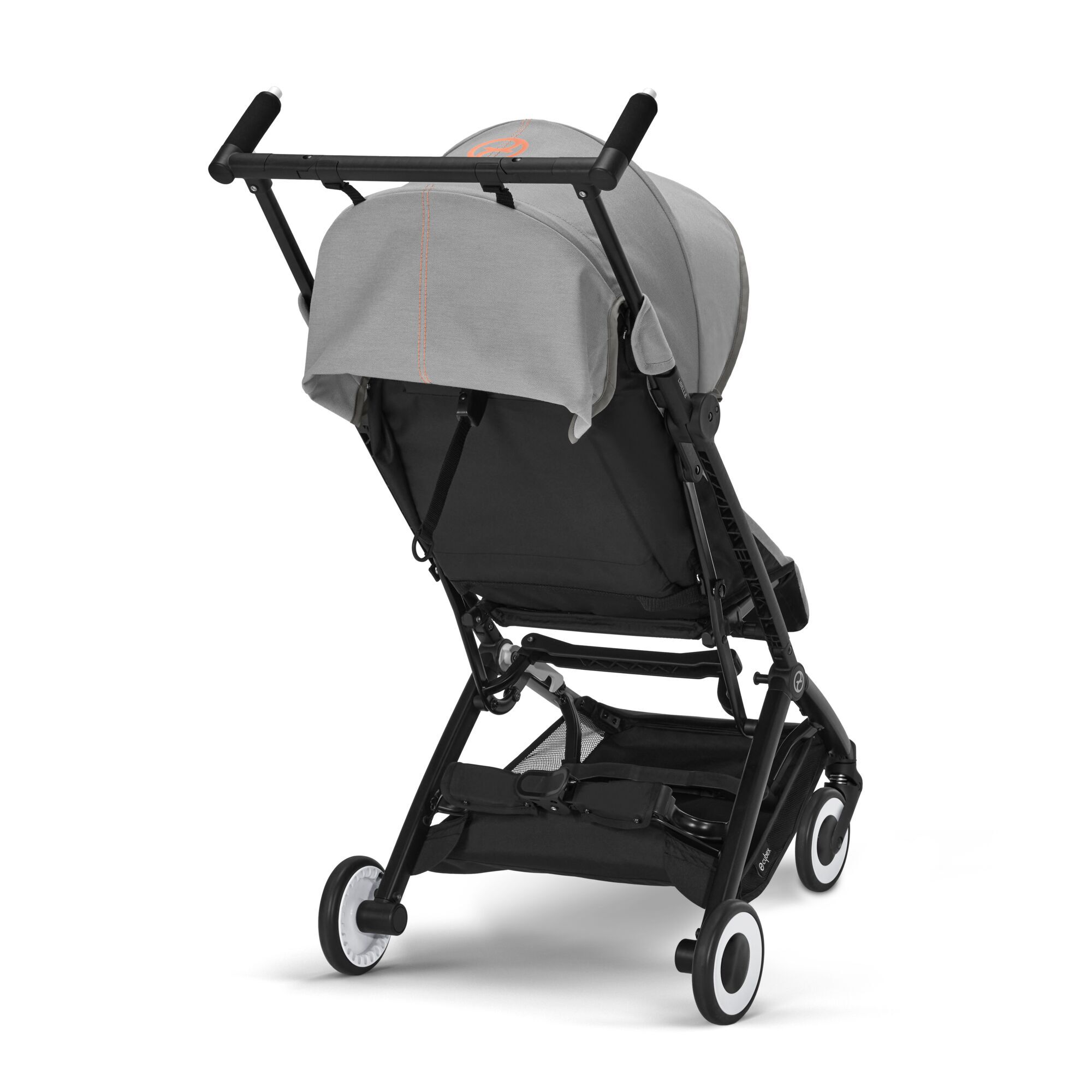 Коляска Cybex Libelle Lava Grey с дождевиком - фото 4