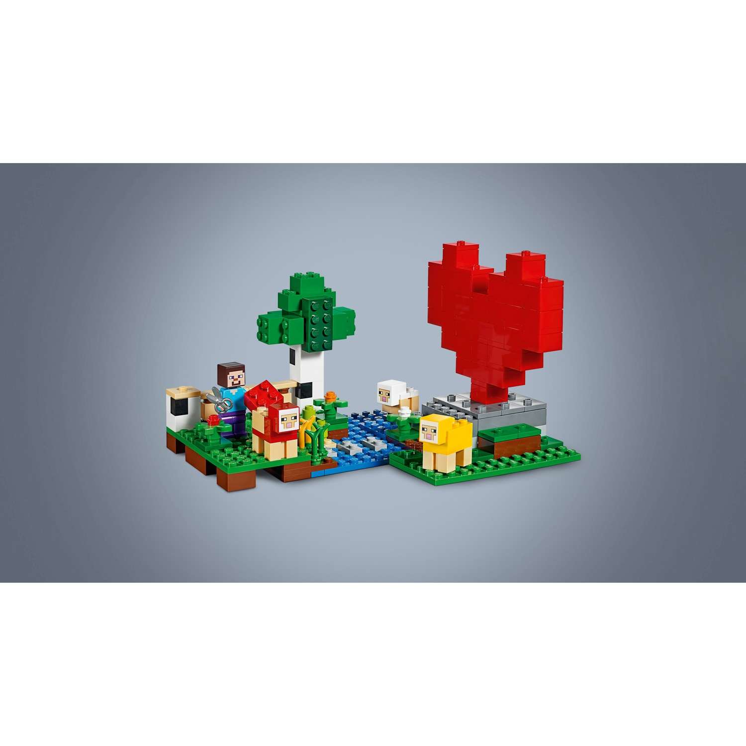 Конструктор LEGO Minecraft Шерстяная ферма 21153 - фото 10