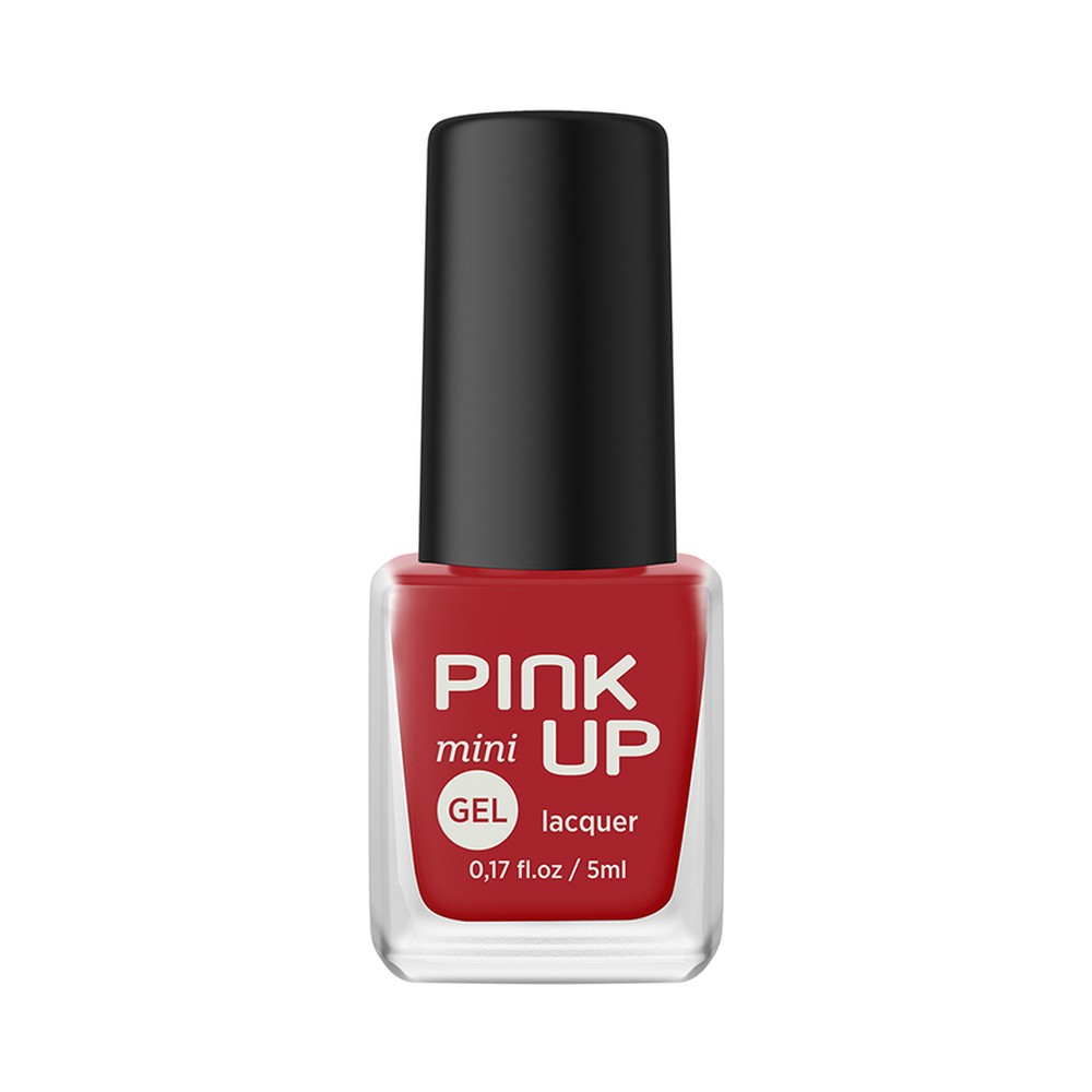 Лак для ногтей Pink Up mini gel с эффектом геля тон 15 5 мл - фото 3