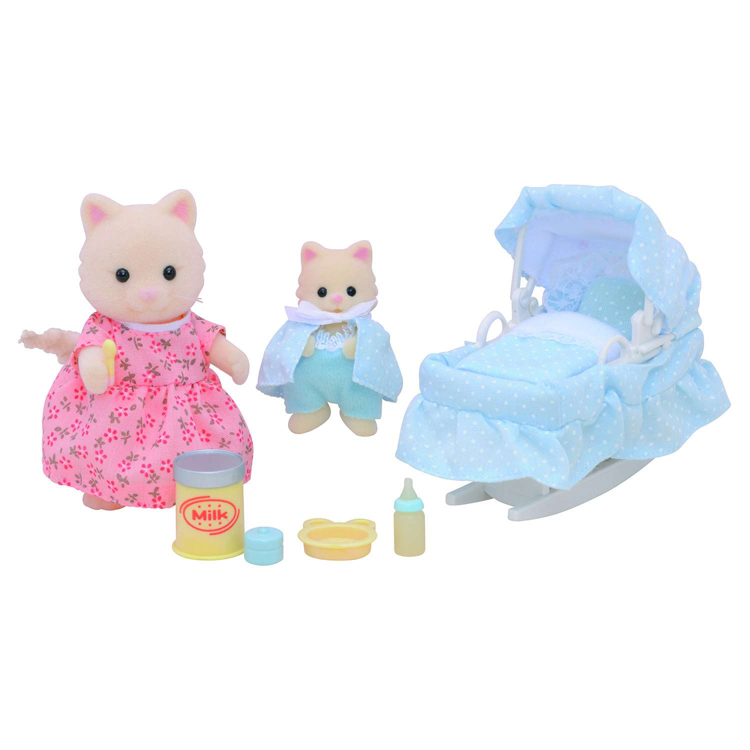 Набор Sylvanian Families Мама с малышом и колыбелькой (4333) - фото 1