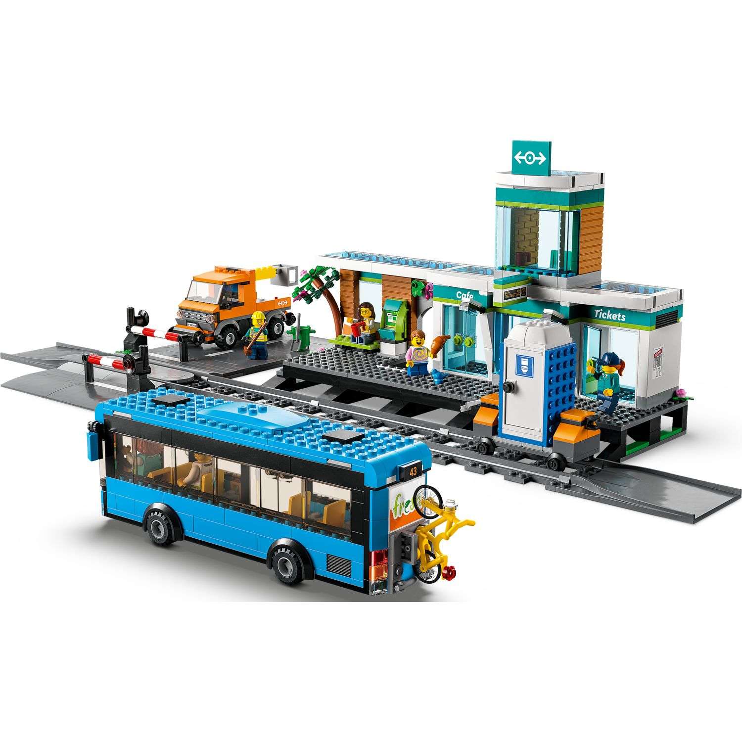 Конструктор LEGO My City Железнодорожная станция 60335 - фото 3