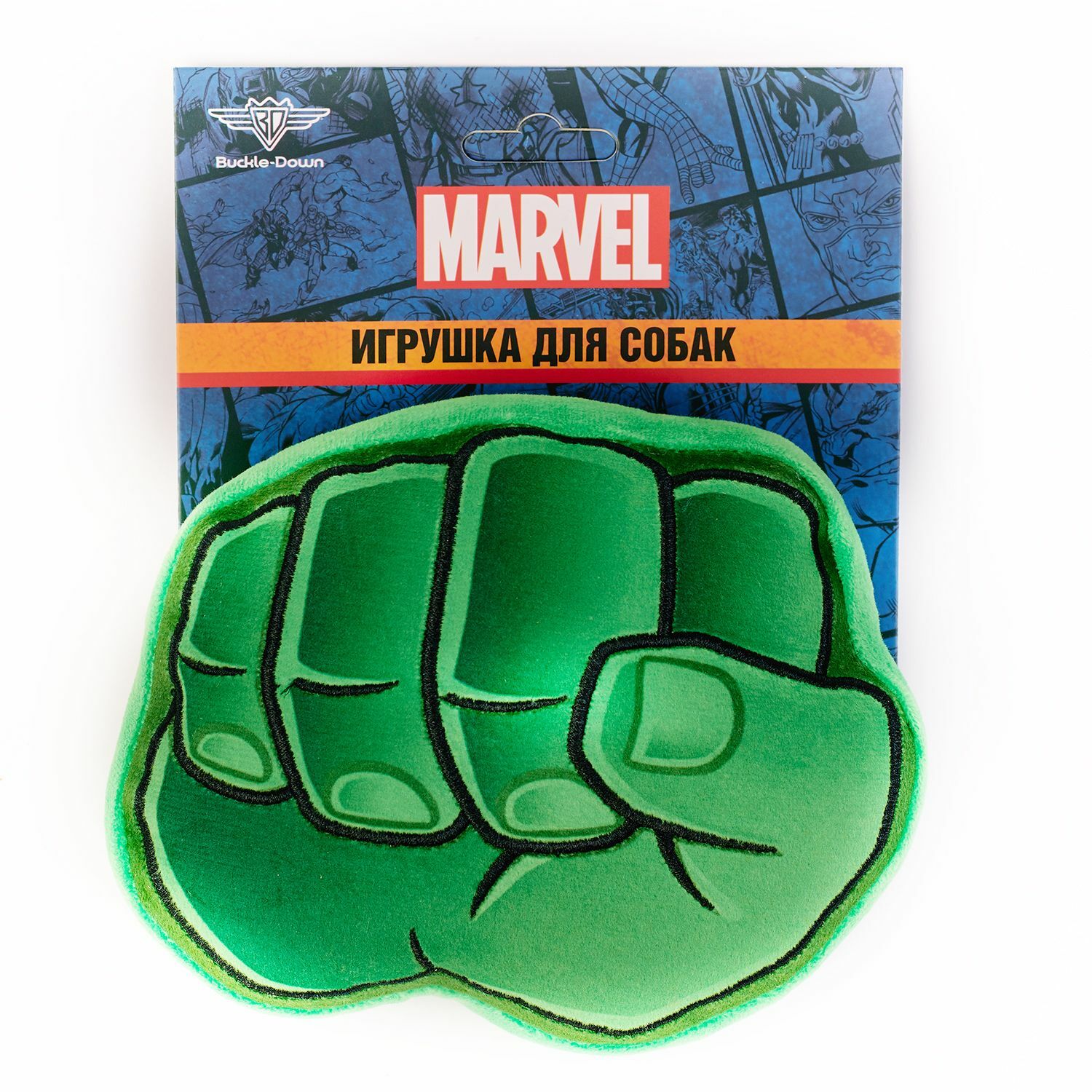 Игрушка для собак Buckle-Down Кулак Халка Мультиколор - фото 2