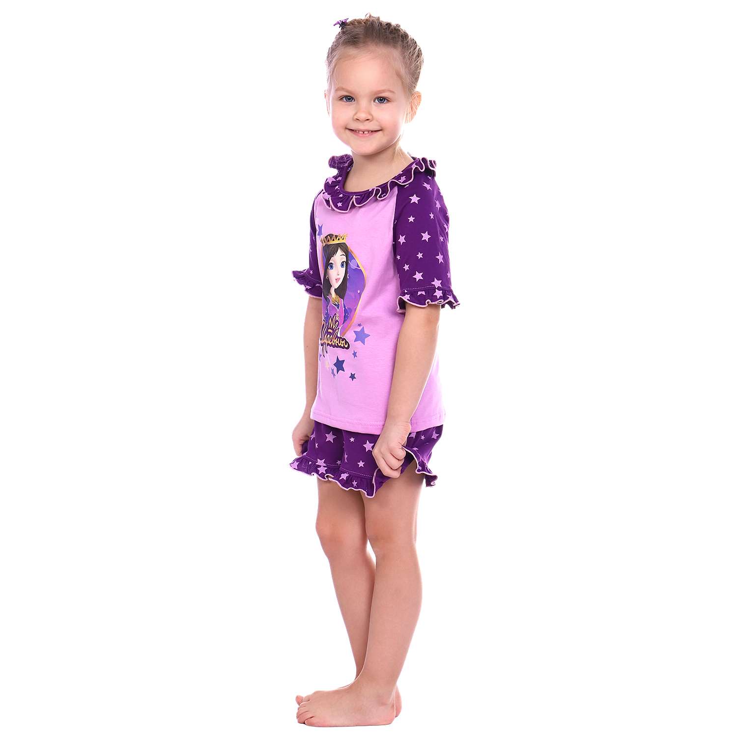 Пижама Царевны Детская Одежда S0414К/сиреневый_фиолет - фото 1