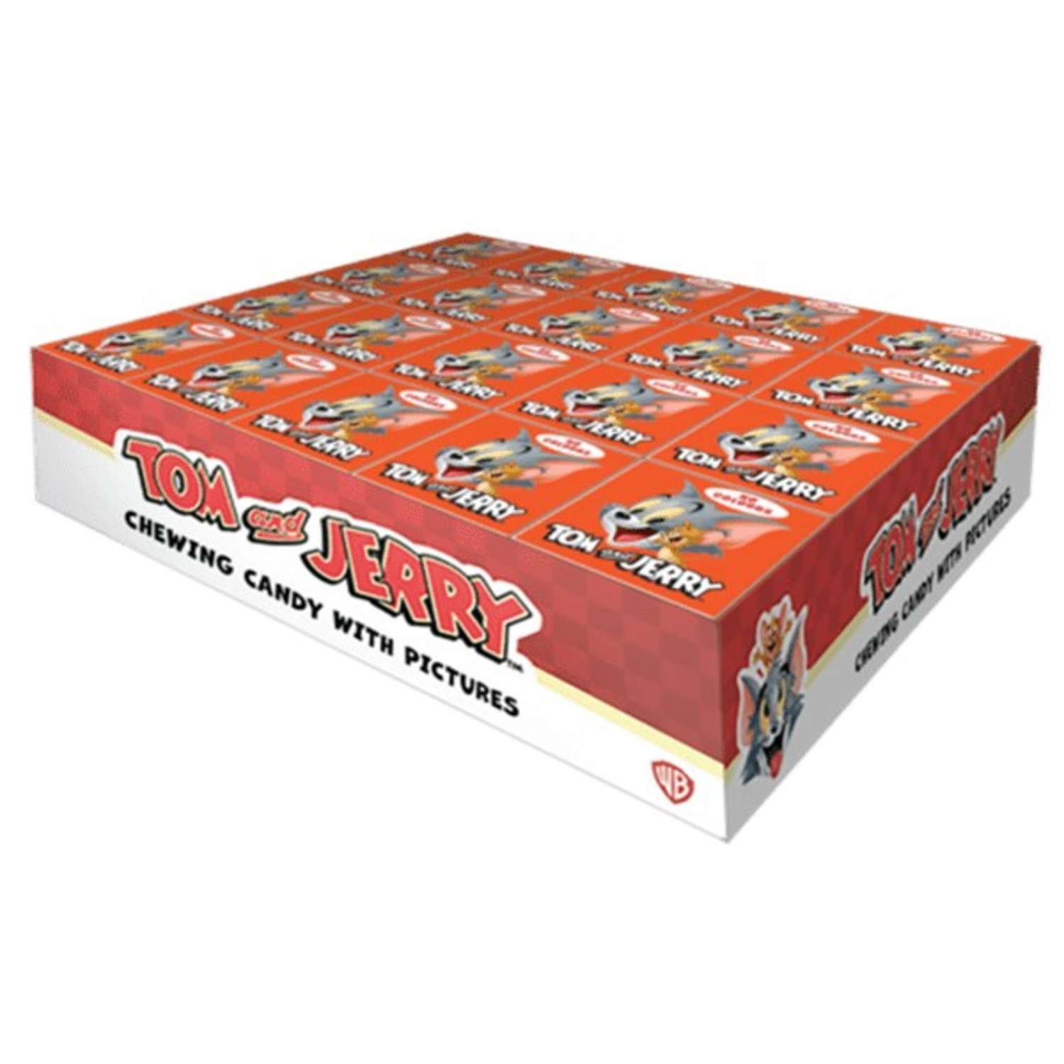Жевательные конфеты Tom and Jerry (WB) Набор подарочный 40уп по 4шт со вкусом Персик - фото 1