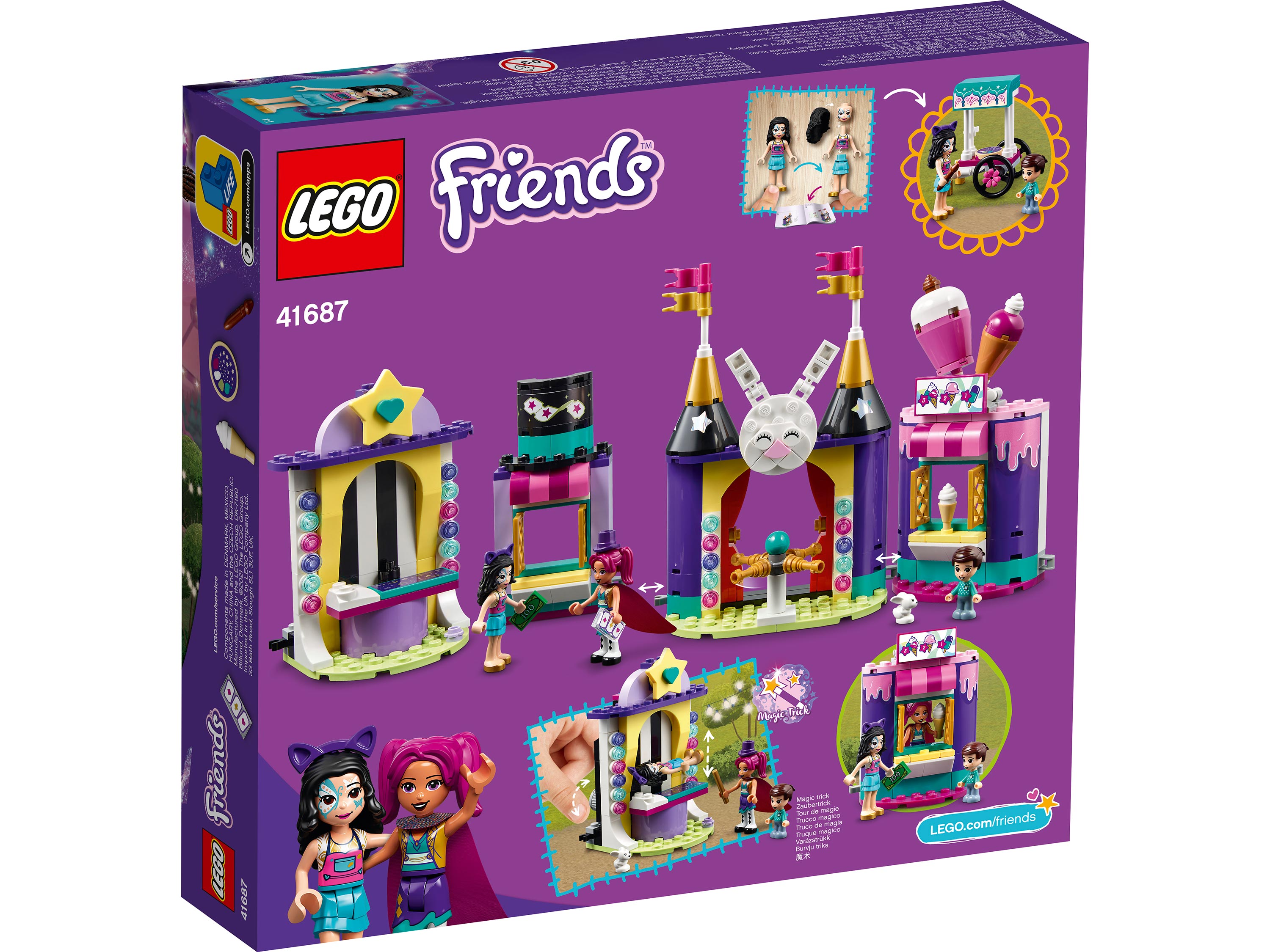 Конструктор LEGO Friends Киоск на волшебной ярмарке блочный - фото 22