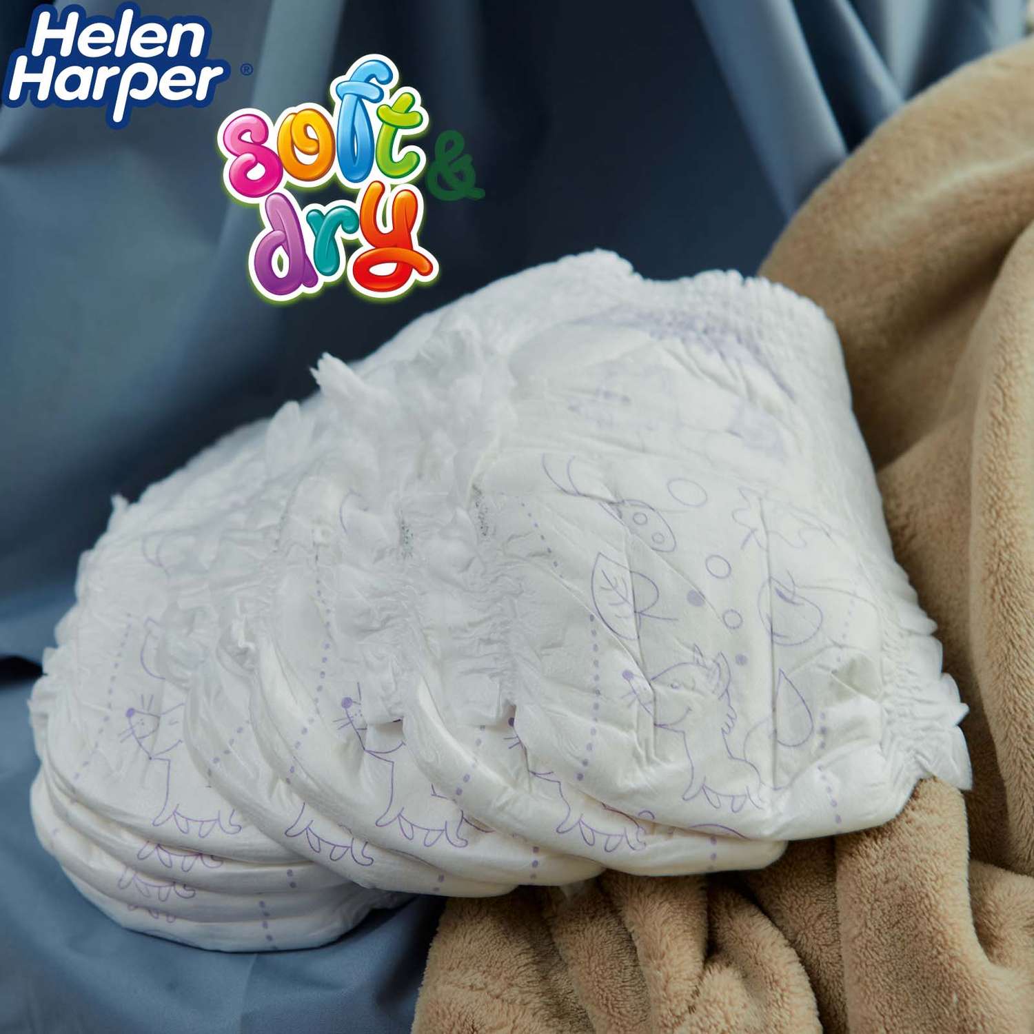 Трусики-подгузники Helen Harper Soft and Dry размер 5 Junior 64 шт - фото 5