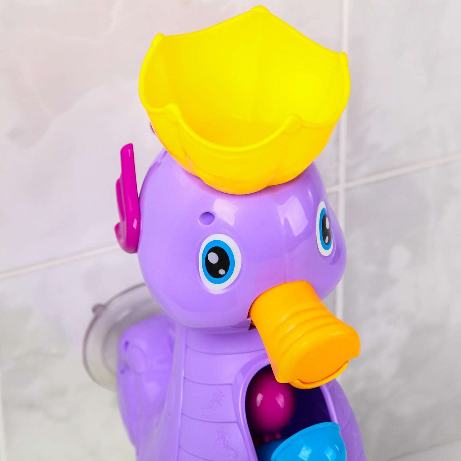 Игрушки для ванной Крошка Я «Мельница. Морской конёк» - фото 12