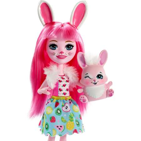 Кукла Enchantimals Кролик Бри с питомцем FXM73