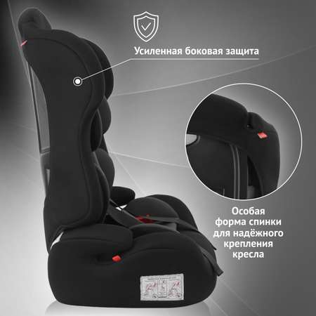 Автокресло Еду-Еду Ks 545 lux разборное черный