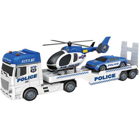 Игровой набор Givito Городской транспортер полицейских машин