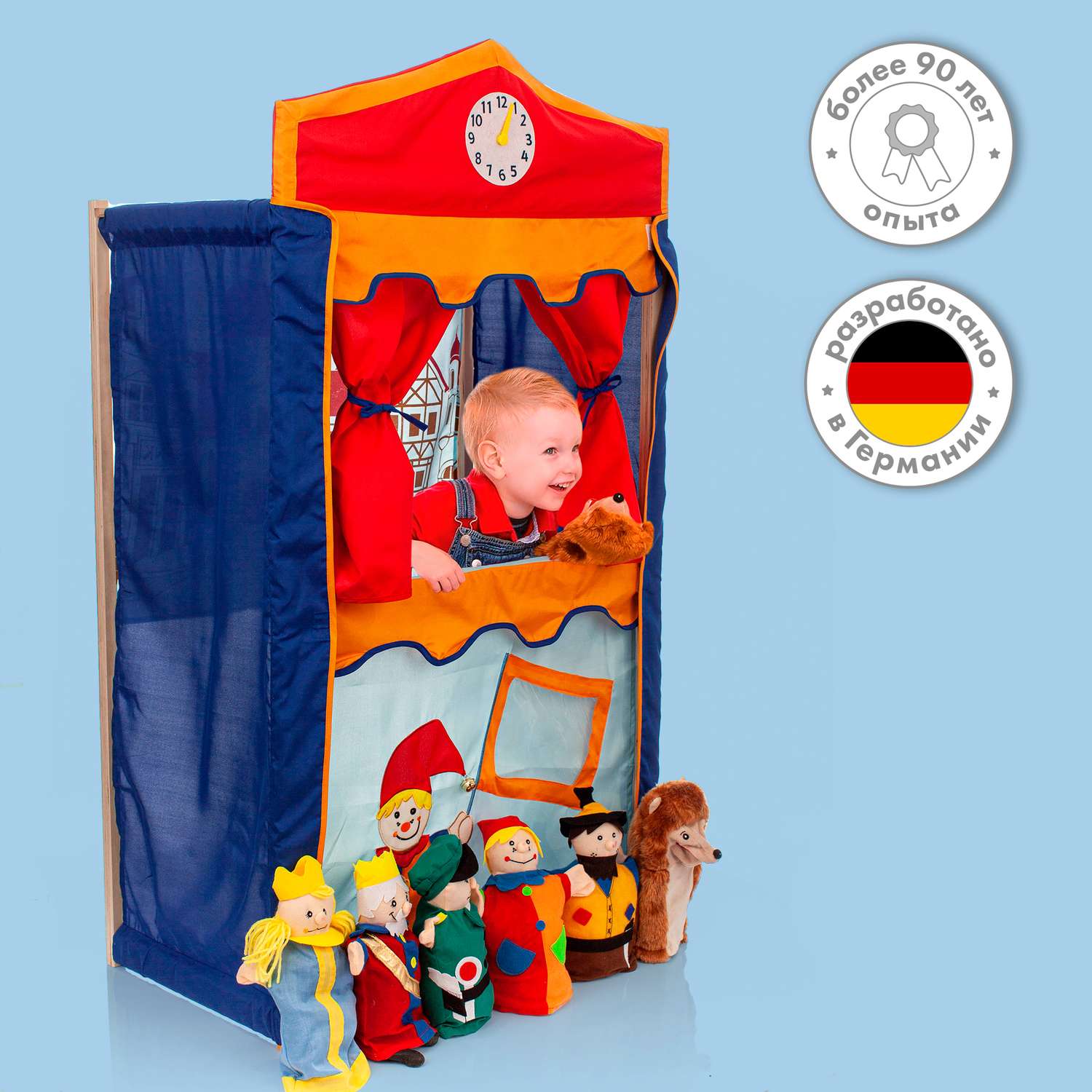 Кукольный театр Roba детский игровой с перчаточными куклами 6 шт в комплекте - фото 8