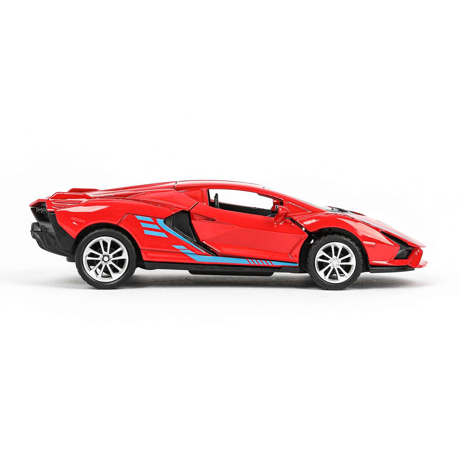 Автомобиль Huada Toys Lamborghini Sian красный 390232 - фото 4