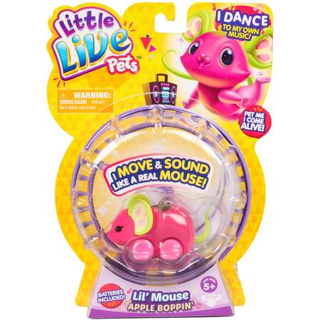 Мышка Little Live Pets Яблочный Бибоп