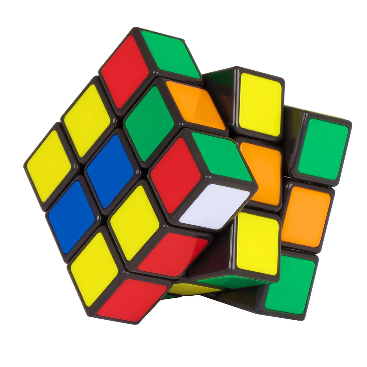 Кубик Рубика Rubik`s 3х3 пластиковые плитки плавный механизм - фото 4