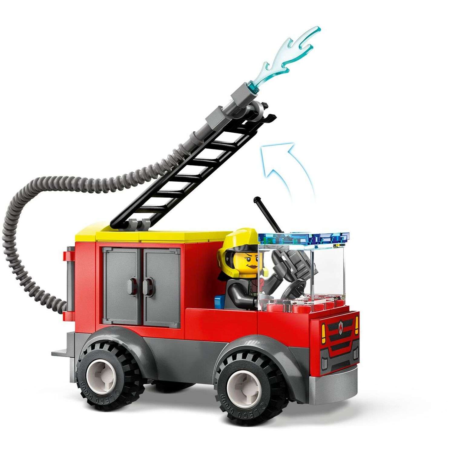 Конструктор LEGO City Пожарная часть и пожарная машина 60375 - фото 5