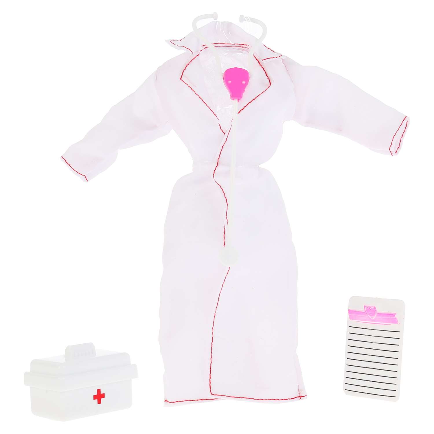 Одежда для куклы Карапуз для врача с аксессуарами 295976 295976 - фото 1