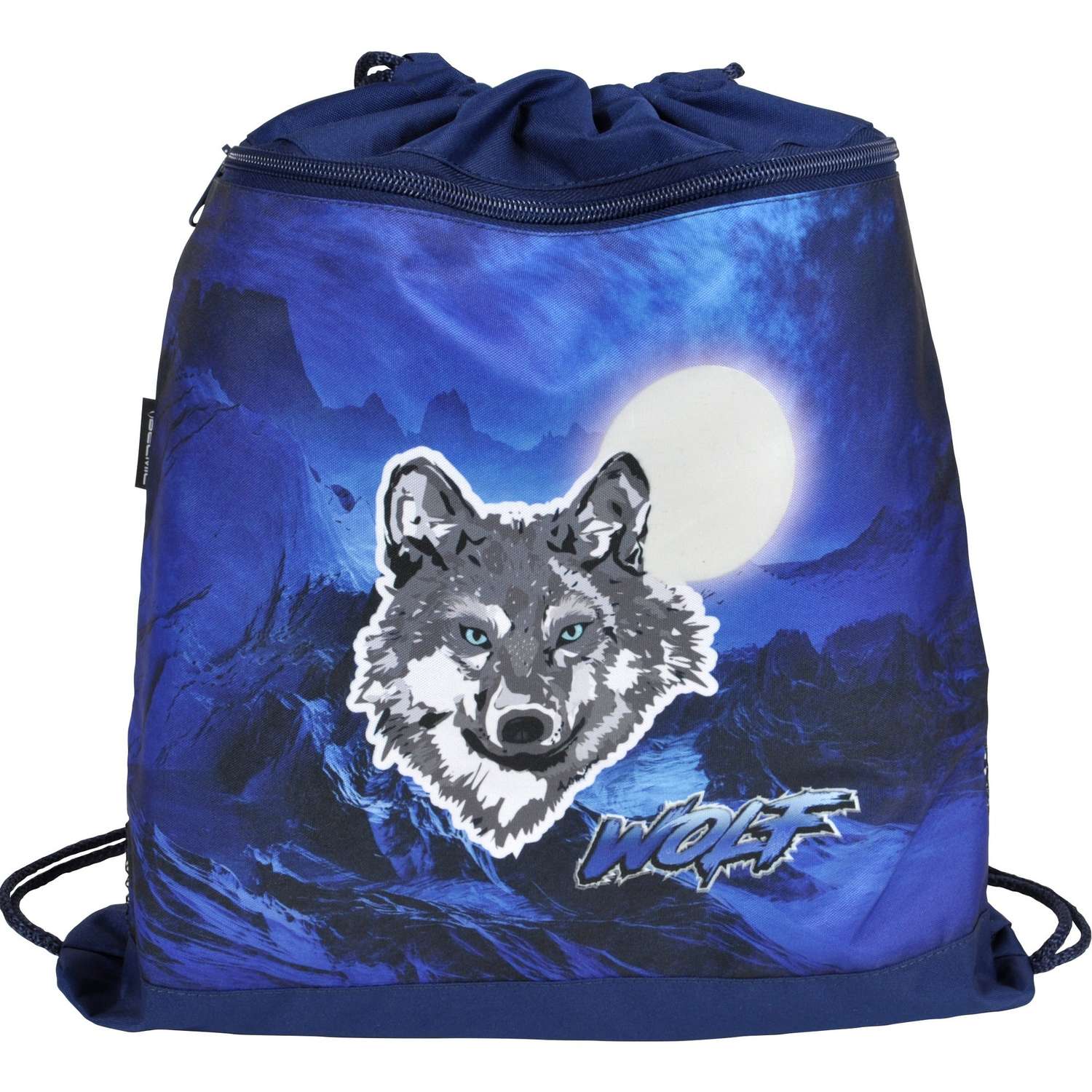 Мешок-рюкзак для обуви BELMIL Special Wolf без наполнения 2 клапана 336-91/18SP10 - фото 1