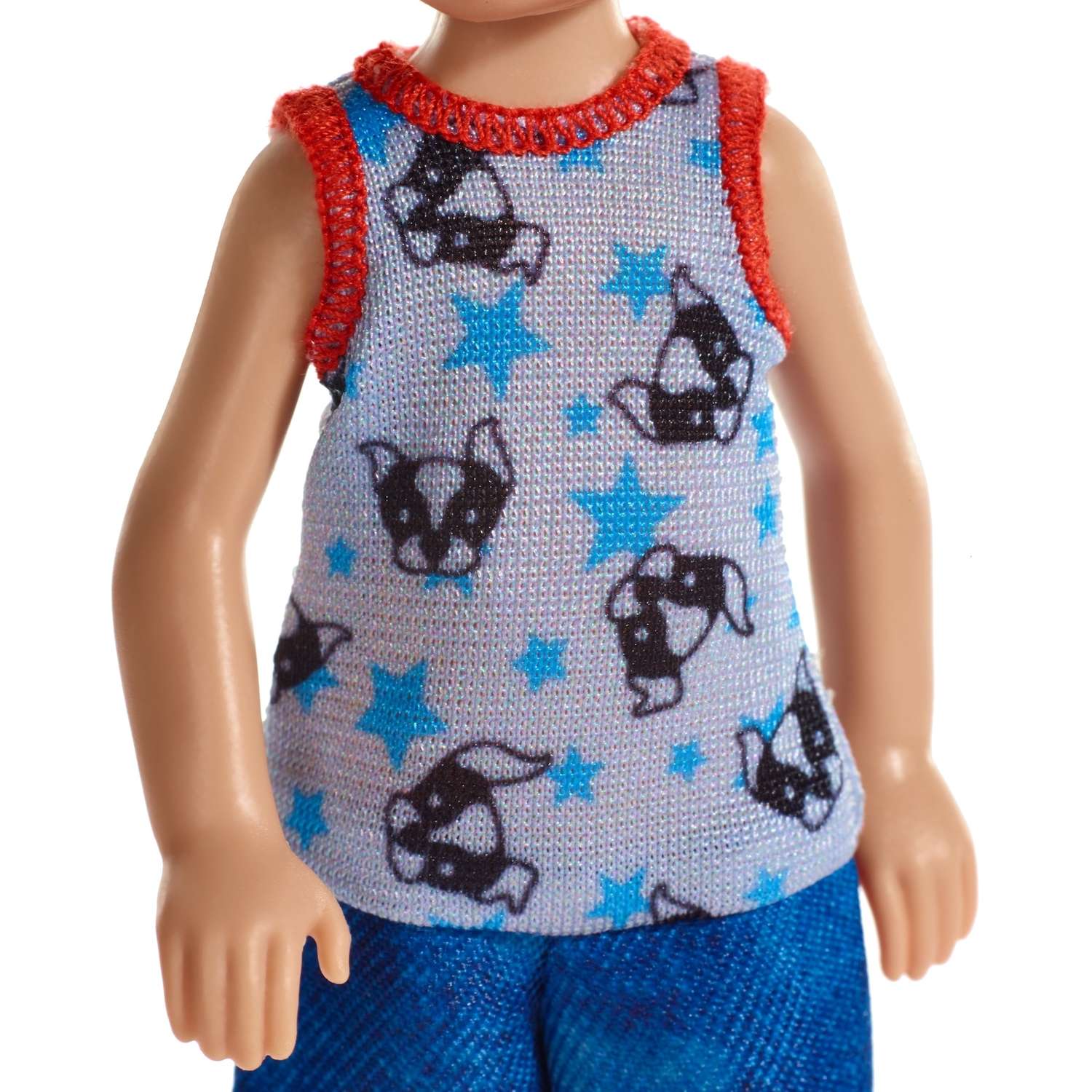 Кукла Barbie Челси Блондин в комбинезоне со щенком FXG80 DWJ33 - фото 6