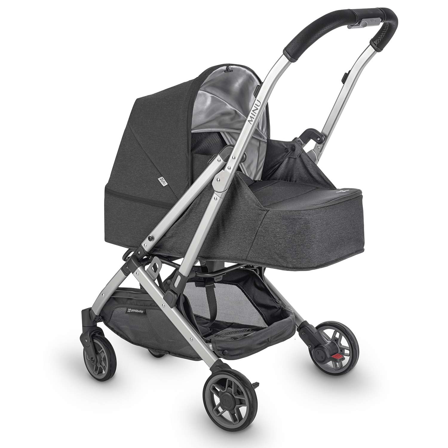 Люлька для новорожденного UPPAbaby Minu Серый меланж 0918-MBK-EU-JOR - фото 2