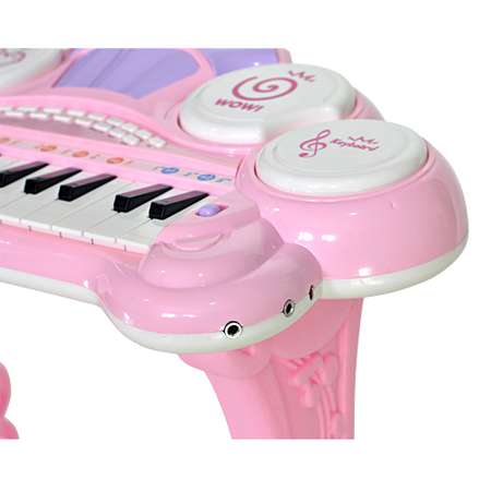 Музыкальный детский центр EVERFLO Пианино розовый HS0356830