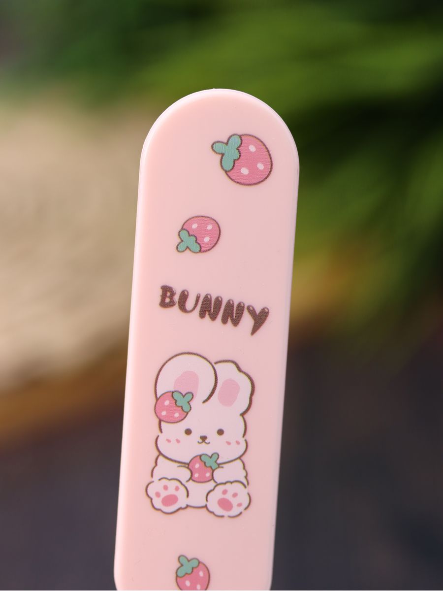 Расческа iLikeGift Bunny double pink - фото 5