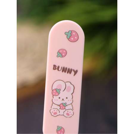 Расческа iLikeGift Bunny double pink