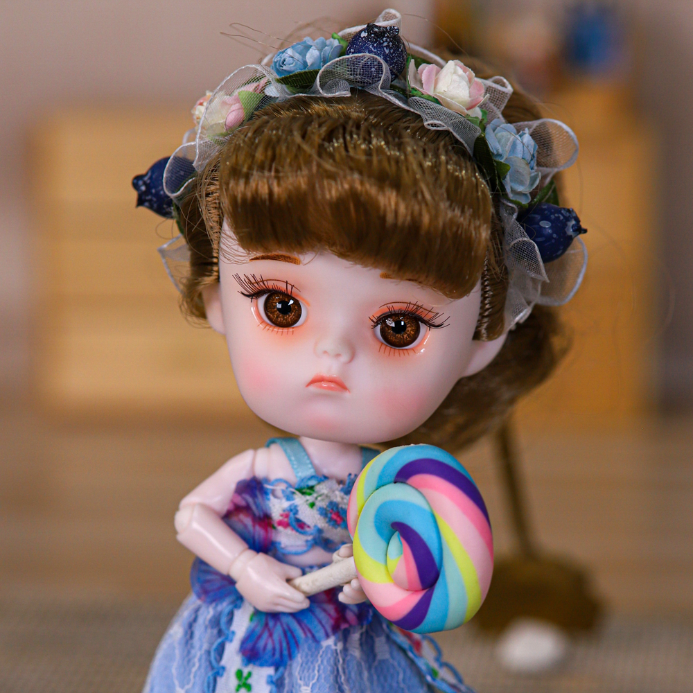 Кукла EstaBella Черничка на шарнирах коллекционная 46283521 - фото 5