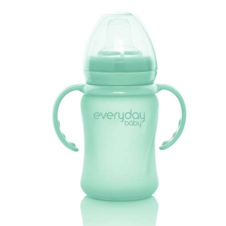 Поильник Everyday Baby Healthy стеклянный 150 мл мятный