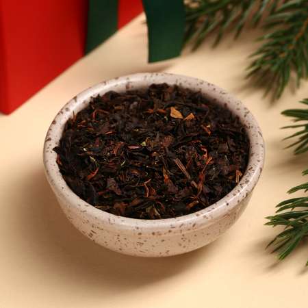 Новогодний подарок Sima-Land Набор чая «Новогодние вечера». вкусы вишня апельсин мята 3 шт 50 г