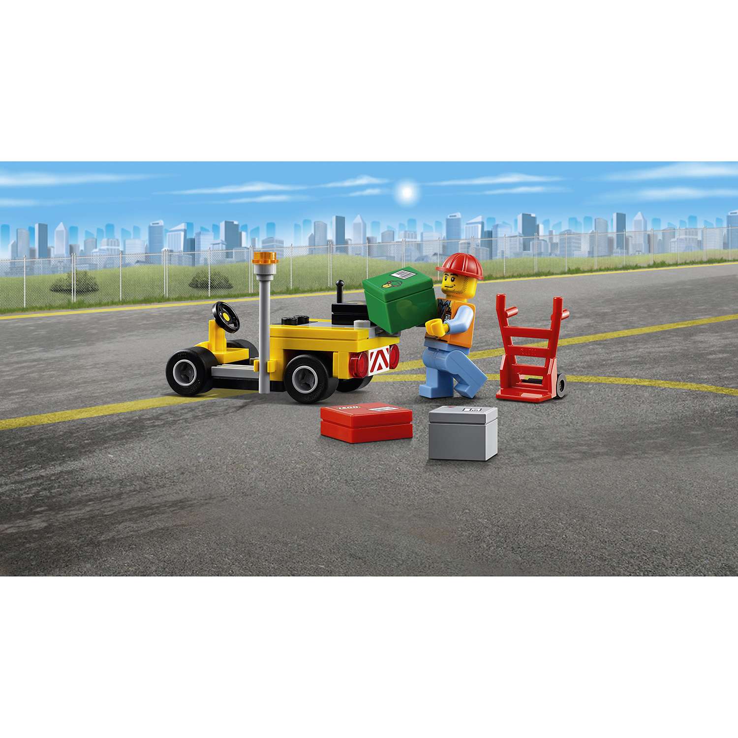 Конструктор LEGO City Airport Грузовой самолёт (60101) - фото 7