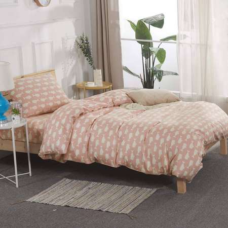Комплект постельного белья Sofi de Marko 1.5 спальный Моби Дик розовый