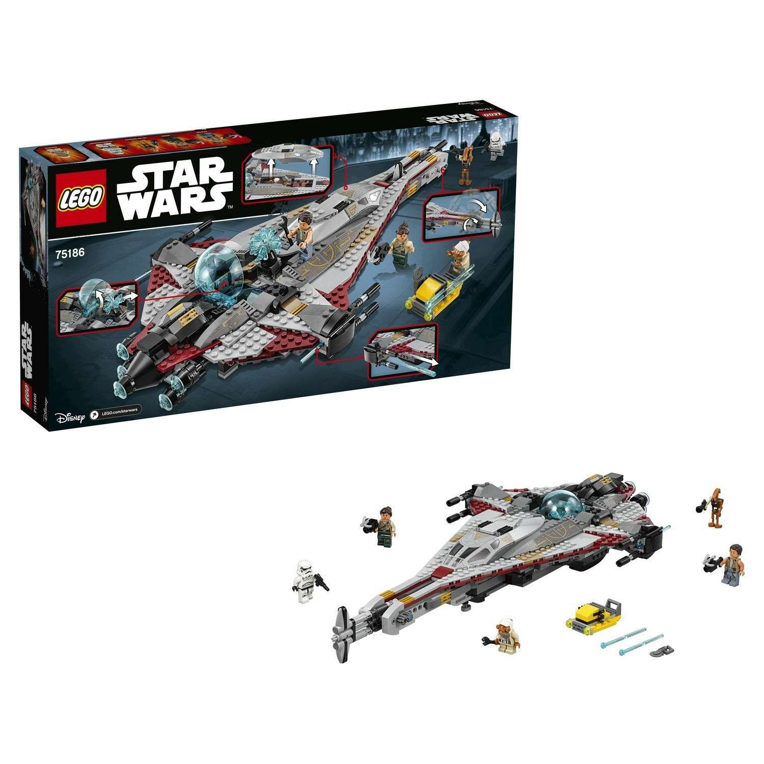 Конструктор LEGO Star Wars TM Стрела (75186) - фото 1