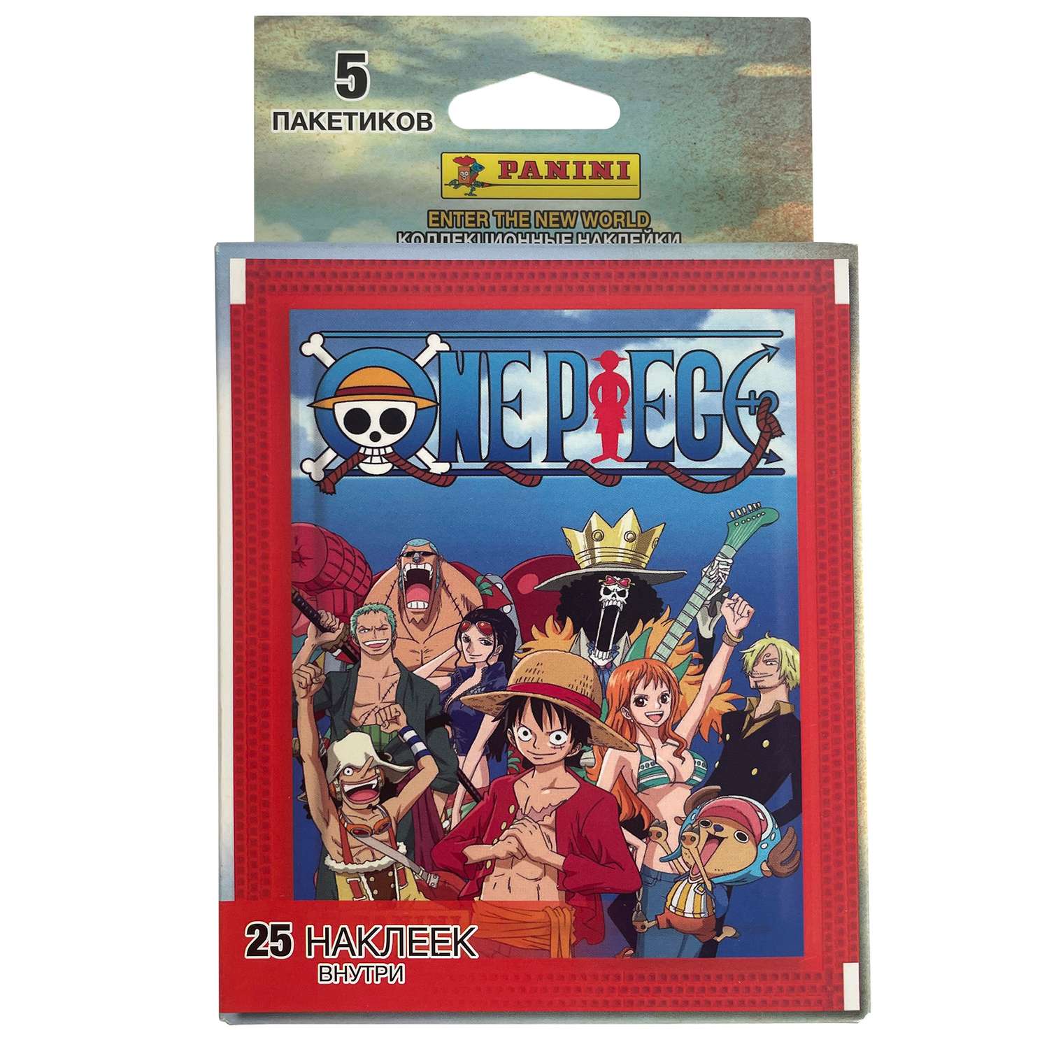Набор коллекционных наклеек Panini One Piece 10 пакетиков в экоблистере - фото 2