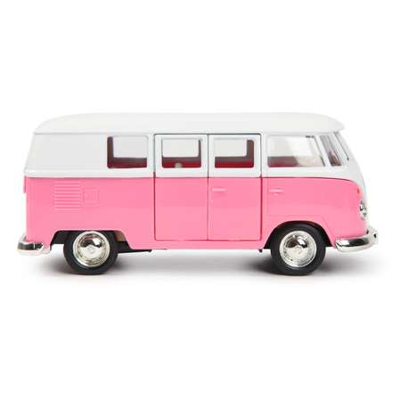 Машинка RMZ City Volkswagen Samba Bus Розовый