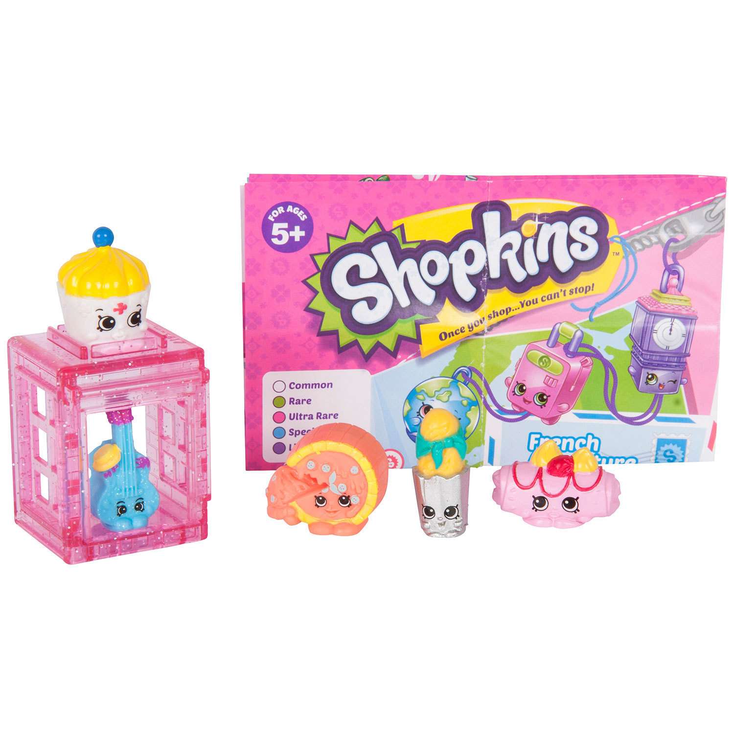 Набор фигурок Shopkins 5шт Европа в непрозрачной упаковке (Сюрприз) - фото 9