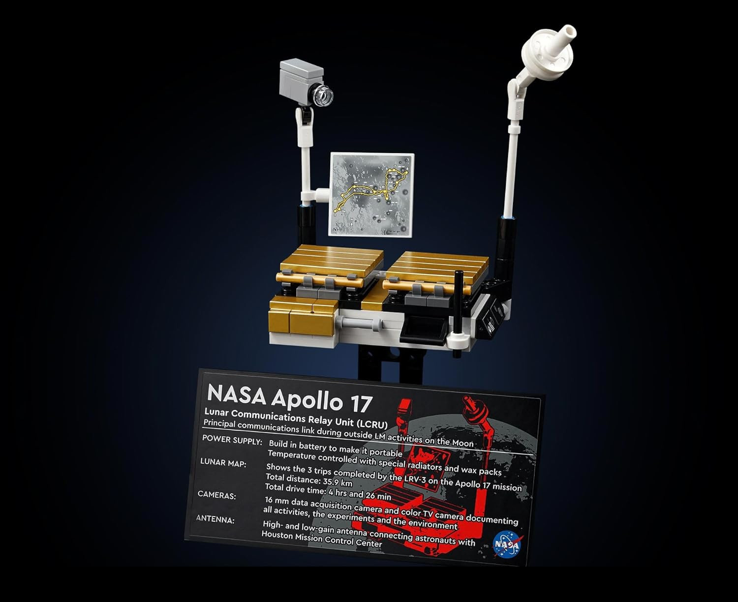 Конструктор LEGO Лунный вездеход NASA Apollo - LRV 42182 - фото 8