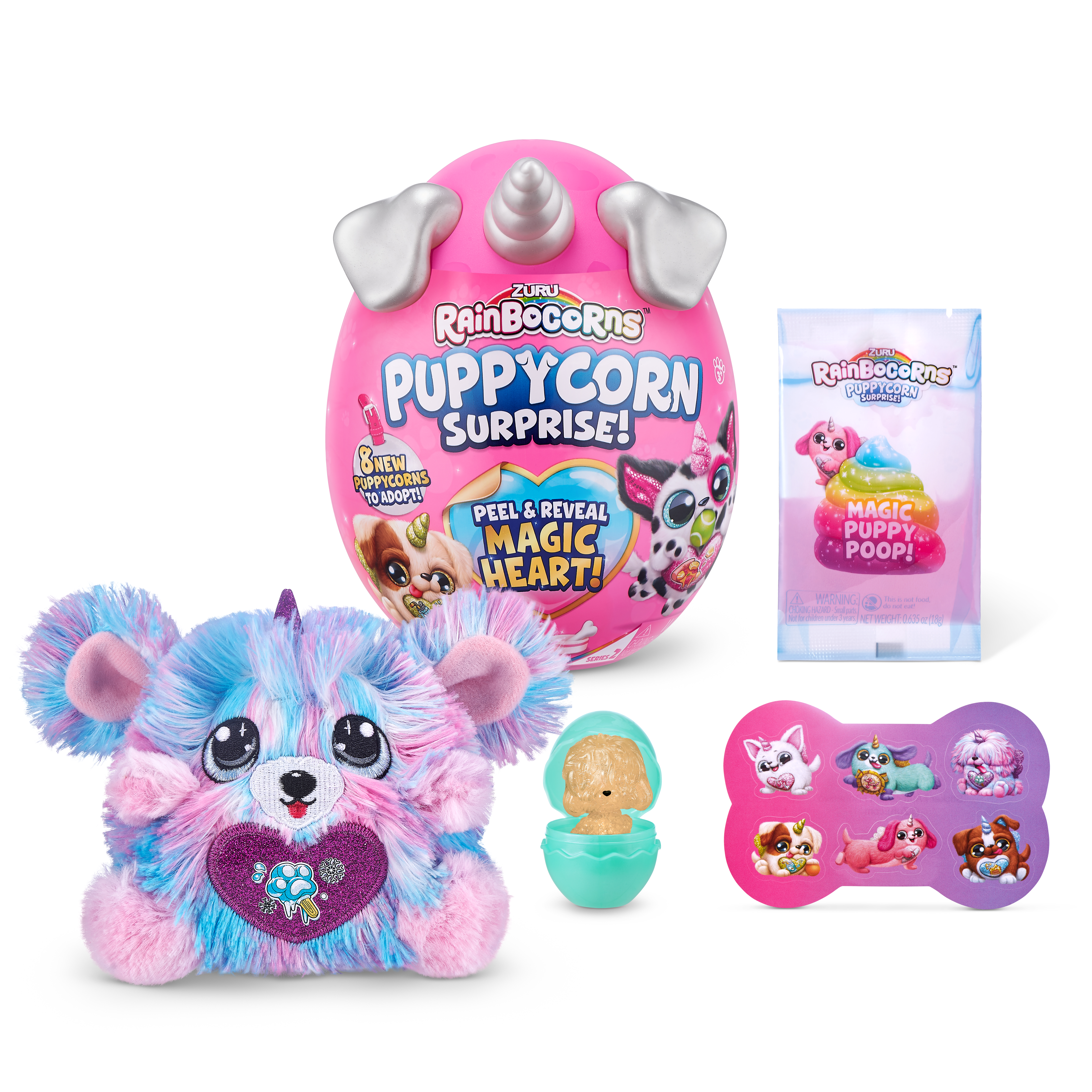 Игрушка Zuru Rainbocorns Puppycorn в непрозрачной упаковке (Сюрприз) 9259 - фото 9