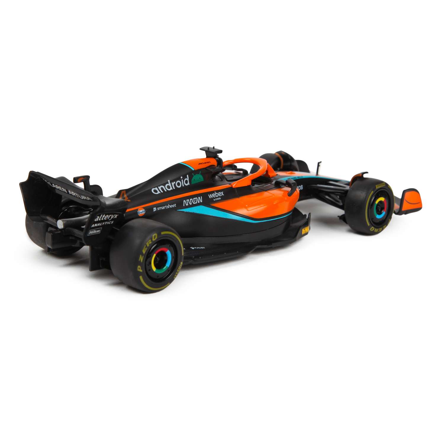 Автомобиль Rastar McLaren 1:24 оранжевый 56800 - фото 5