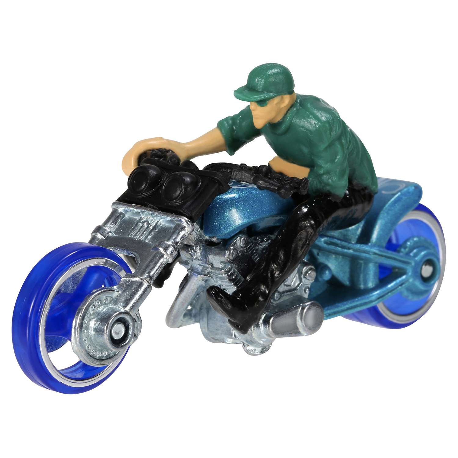 Набор Hot Wheels Мотоцикл с гонщиком 1:64 в ассортименте X2075 - фото 5